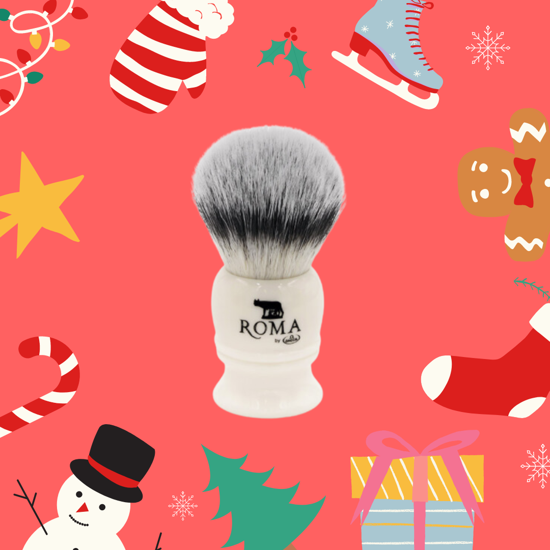 Omega Lupa Synthetic Shaving Brush | Agent Shave | Wet Shaving Supplies Uk