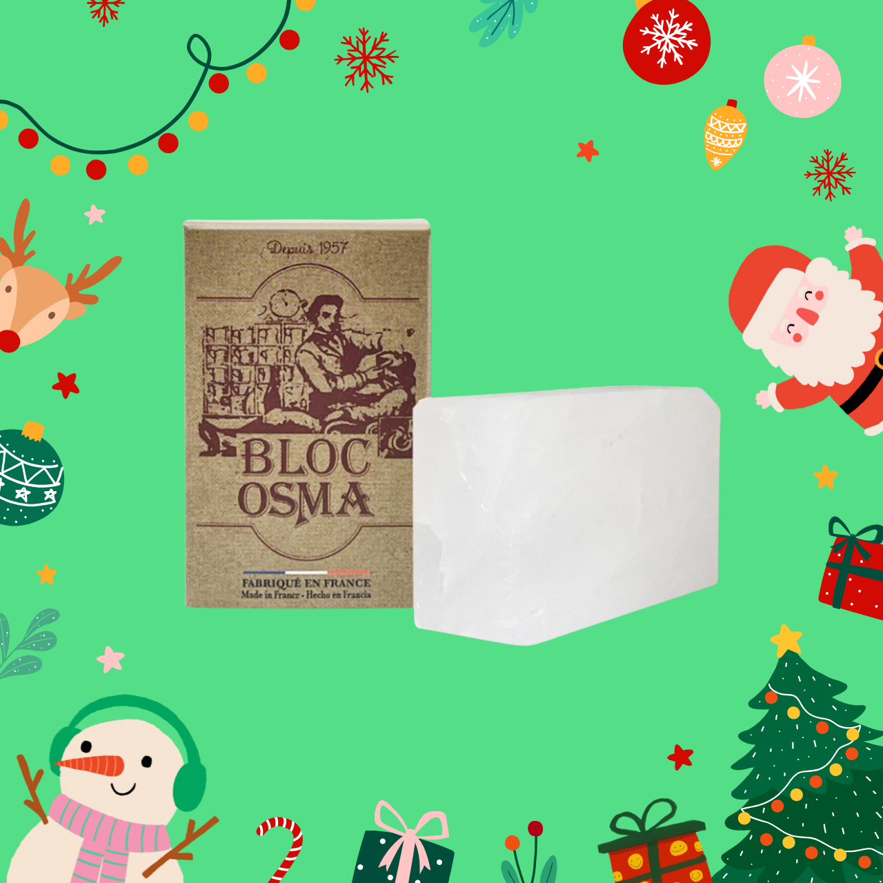 Osma Alum Block | Agent Shave Osma Alum Block for wet shaving