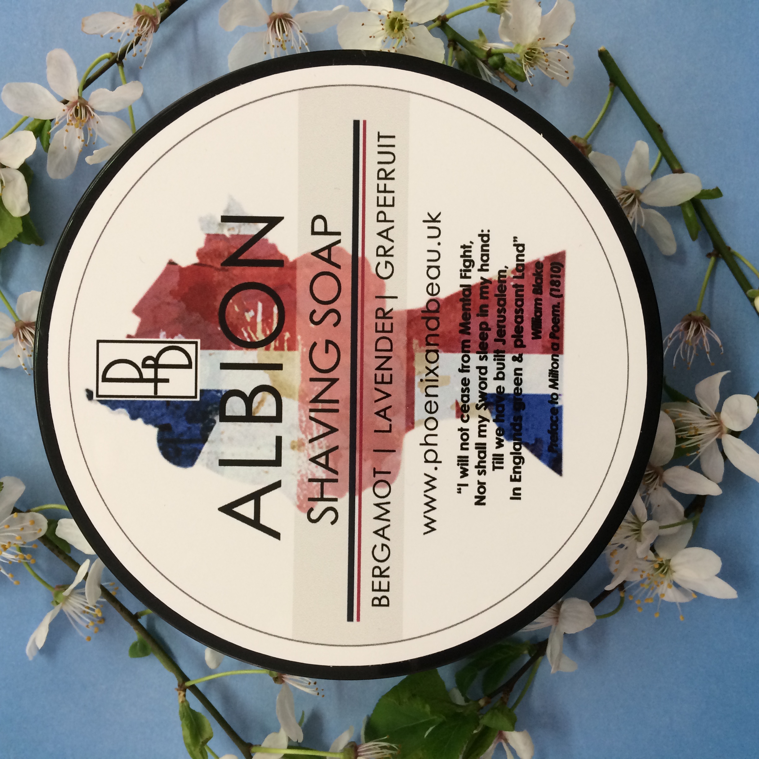 Phoenix & Beau Albion Shaving Soap | Agent Shave | Wet Shaving Supplies UK