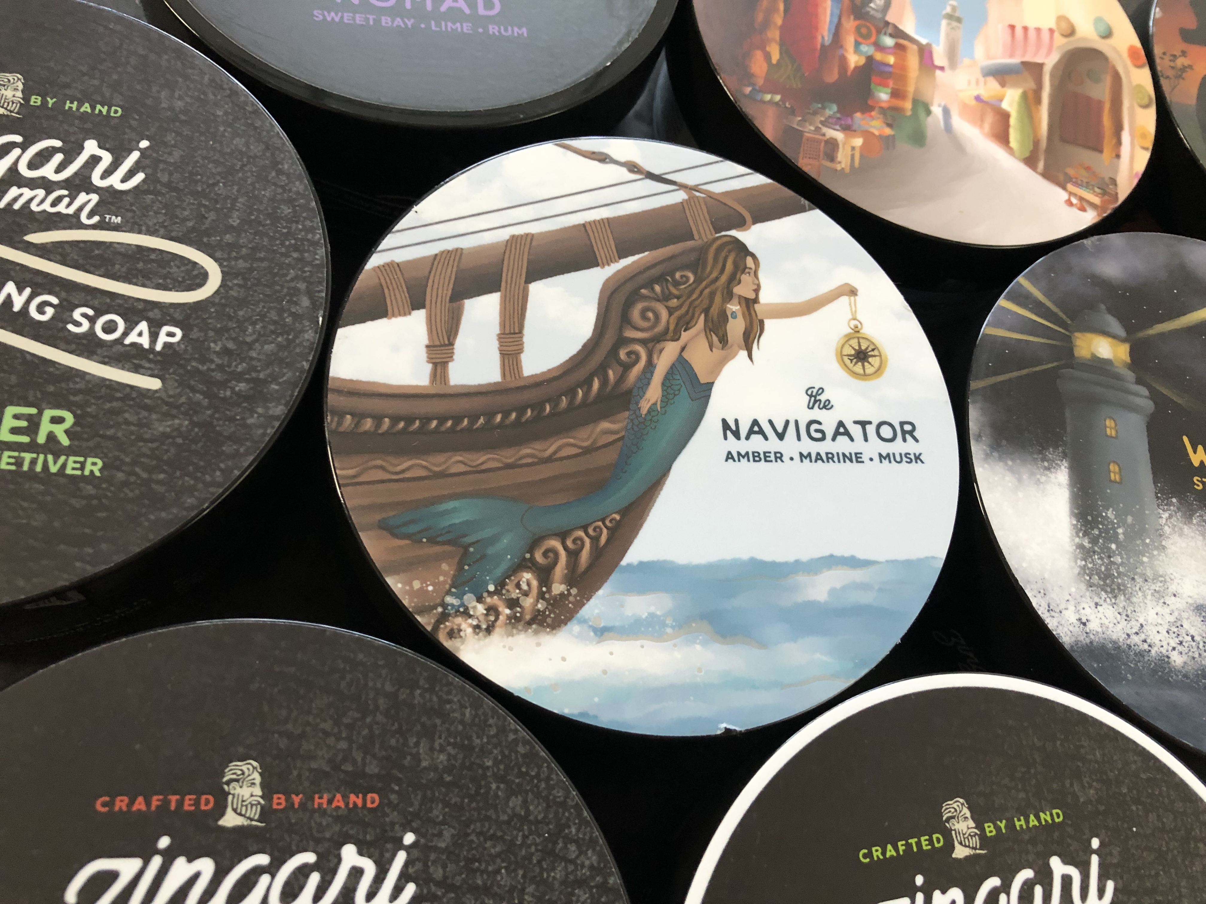 Zingari Man The Navigator Shaving Soap | Agent Shave | Wet Shaving Supplies UK