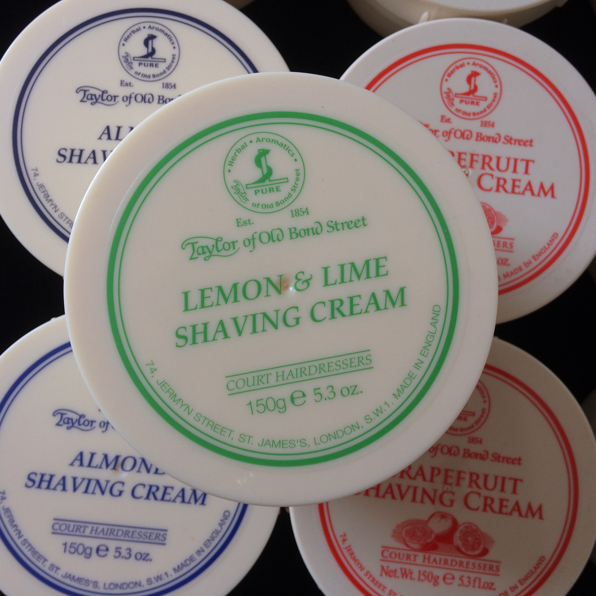 Taylor of Old Bond Street Lemon & Lime Shaving Cream | Agent Shave | Wet Shaving Supplies UK