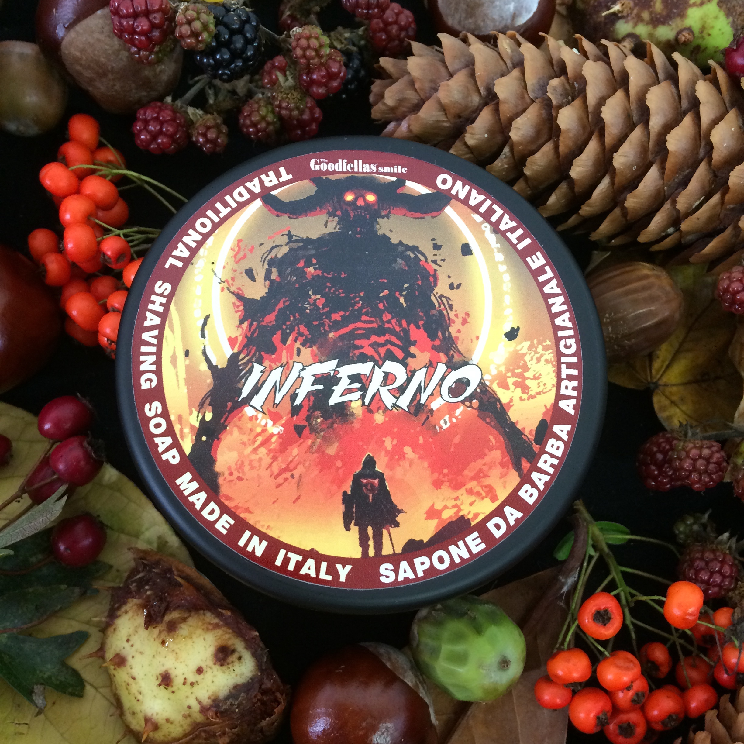 The Goodfellas Smile Inferno Shaving Soap | Agent Shave