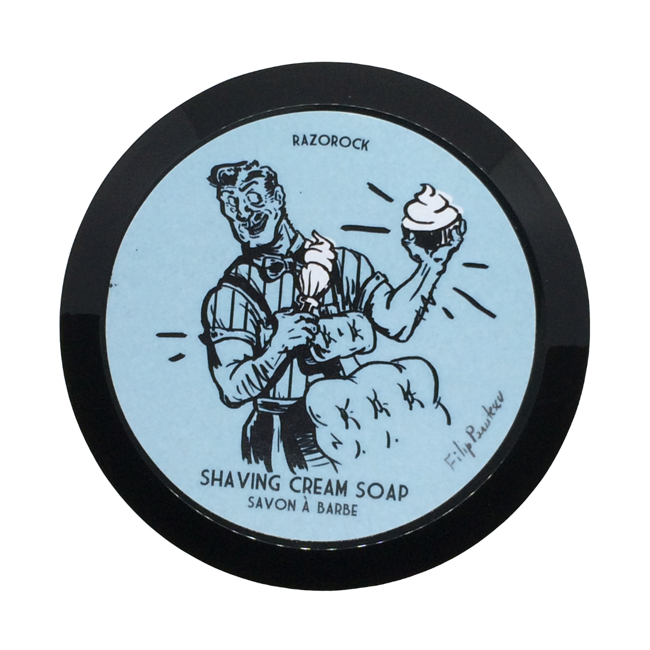 RazoRock Blue Barbershop Shaving Soap | Agent Shave