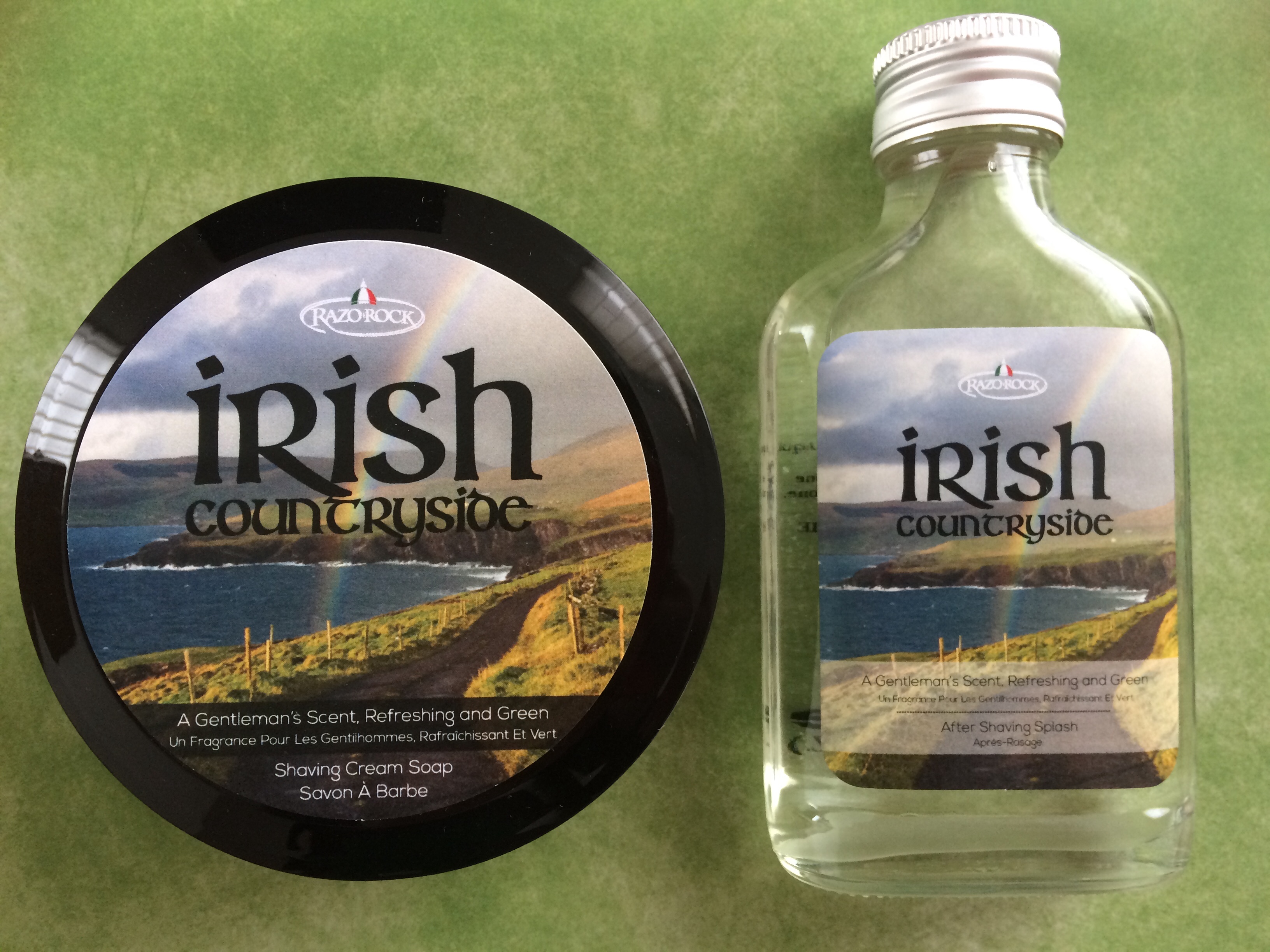 Combo senteur marine Razorock-irish-countryside-shaving-soap-splash