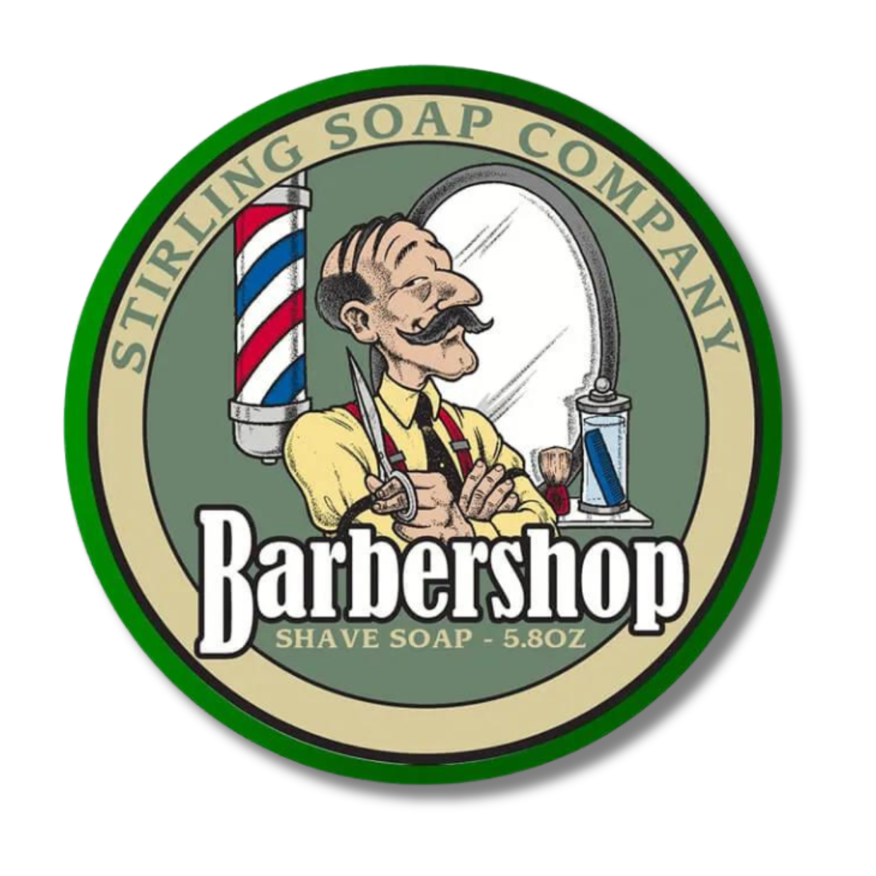 Stirling Barbershop Shaving Soap | Agent Shave | Wet Shaving Supplies UK