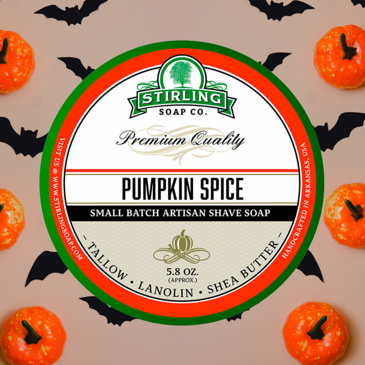 Stirling Pumkin Spice Shaving Soap | Agent Shave