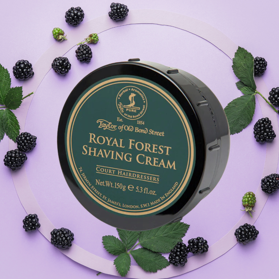 Taylor of Old Bond Street Shaving Cream Royal Forest | Agent Shave | Wet Shaving Supplies Uk