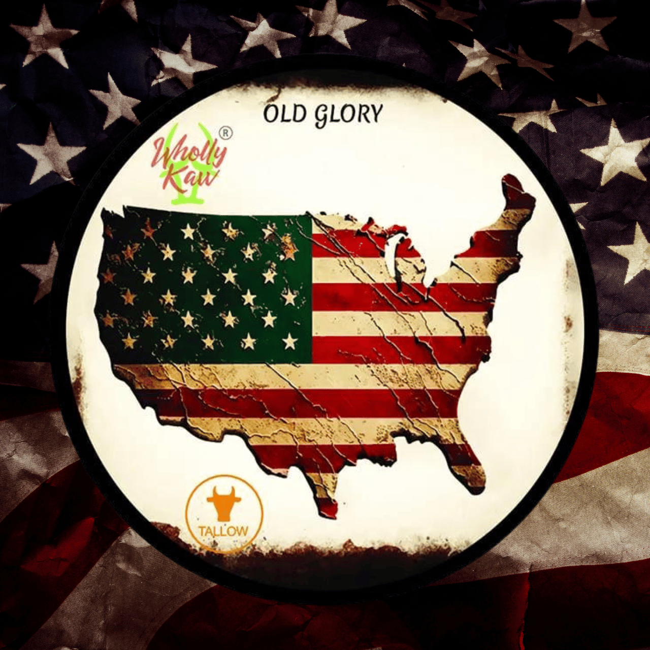 Wholly Kaw Old Glory Shaving Soap | Agent Shave | Wet Shaving Supplies Uk