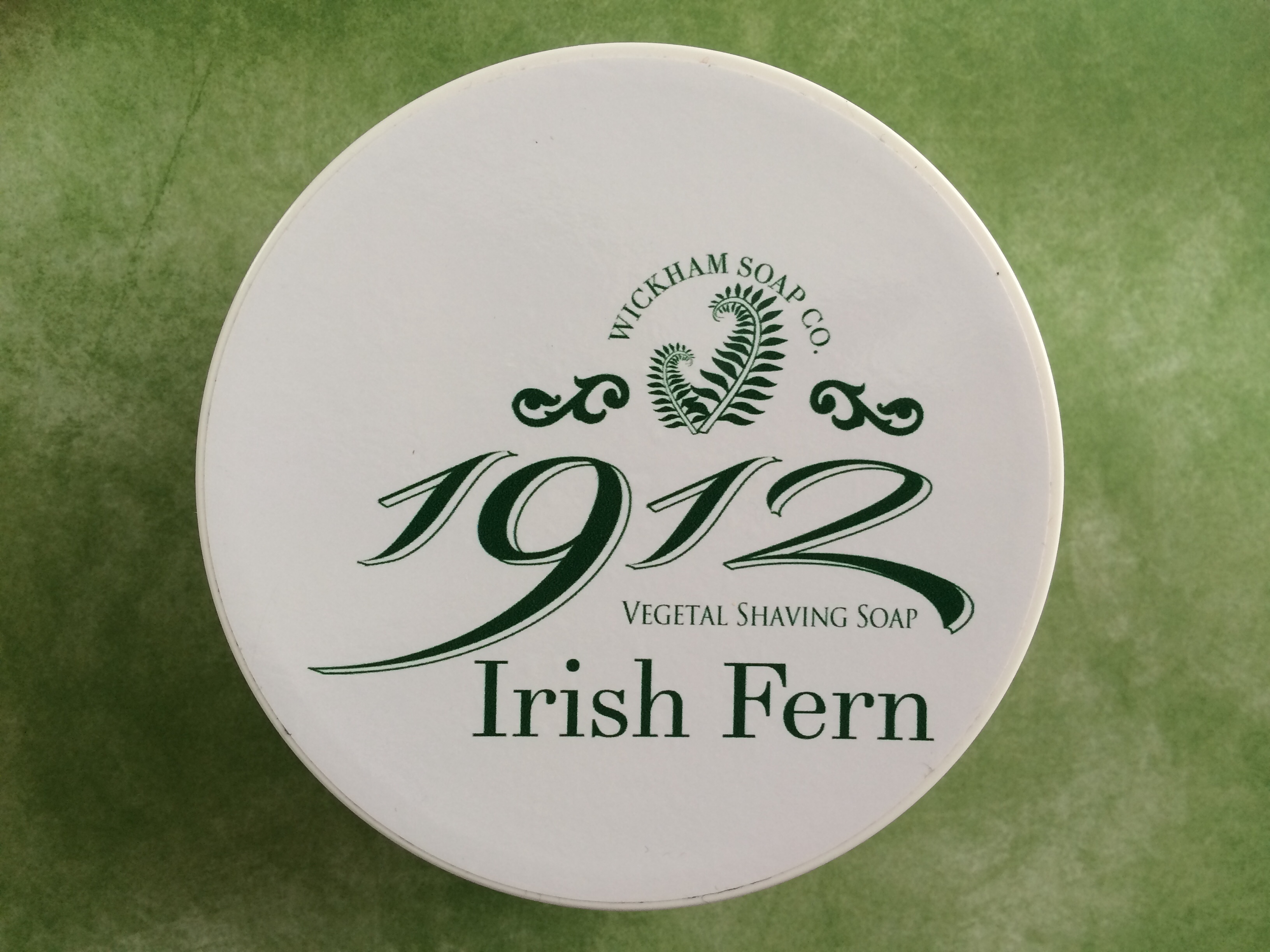 Wickham 1912 Irish Fern Shaving Soap | Agent Shave