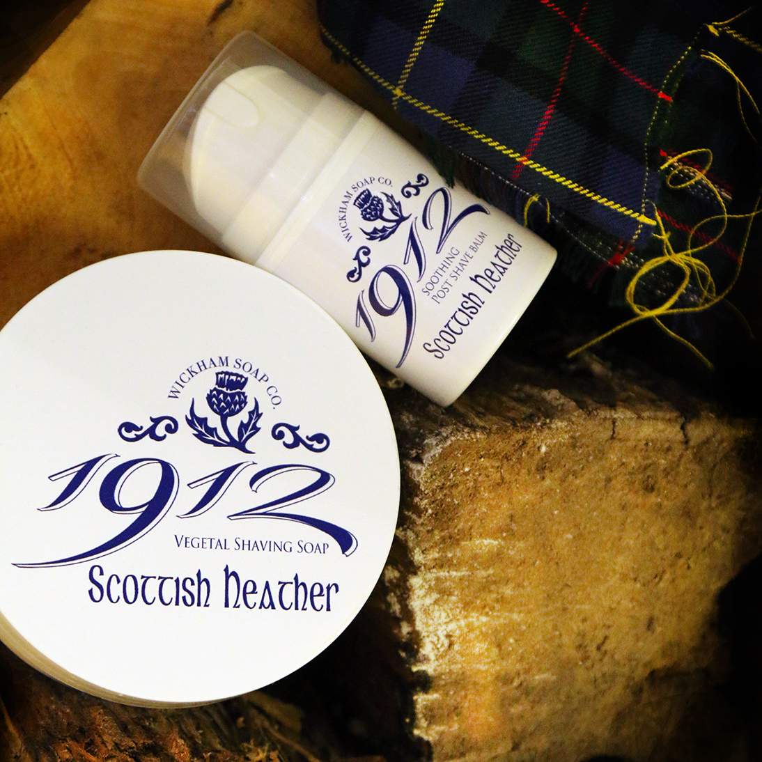 Wickham Soap Co 1912 Scottish Heather Shaving Soap | Agent Shave