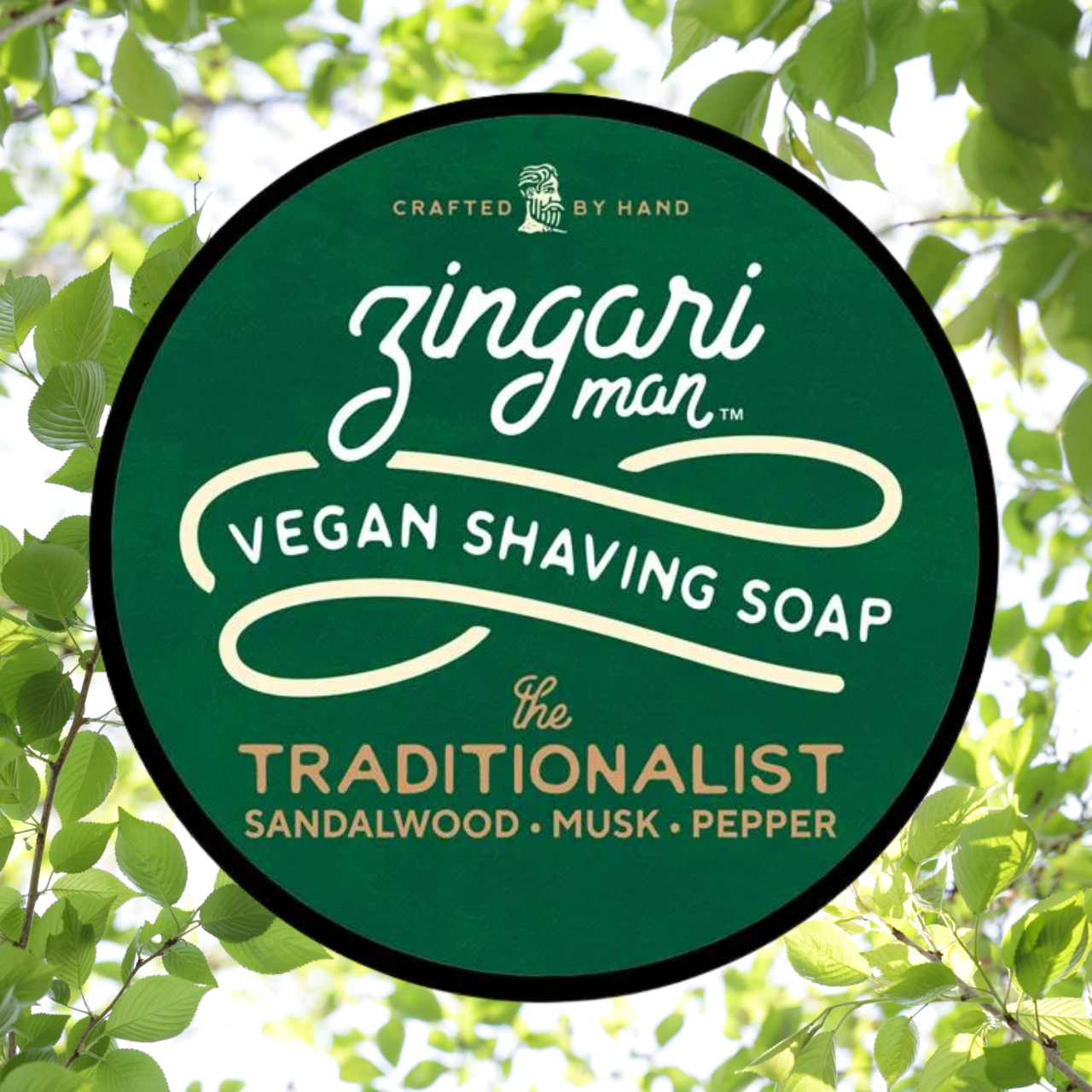 Zingari Man Vegan Shaving Soap The Traditionalist | Agent Shave | Wet Shaving Supplies UK